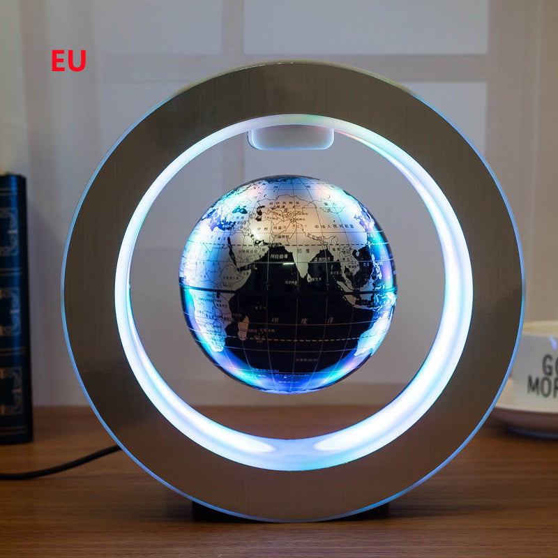 LED World Map Floating Globe Magnetic Levitation Light