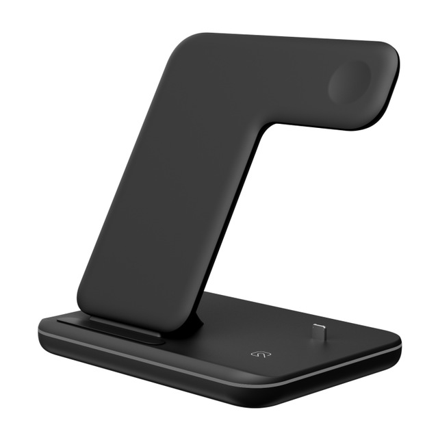 Mobile Phone Watch Earphone Wireless Charger 3 In 1 Stand