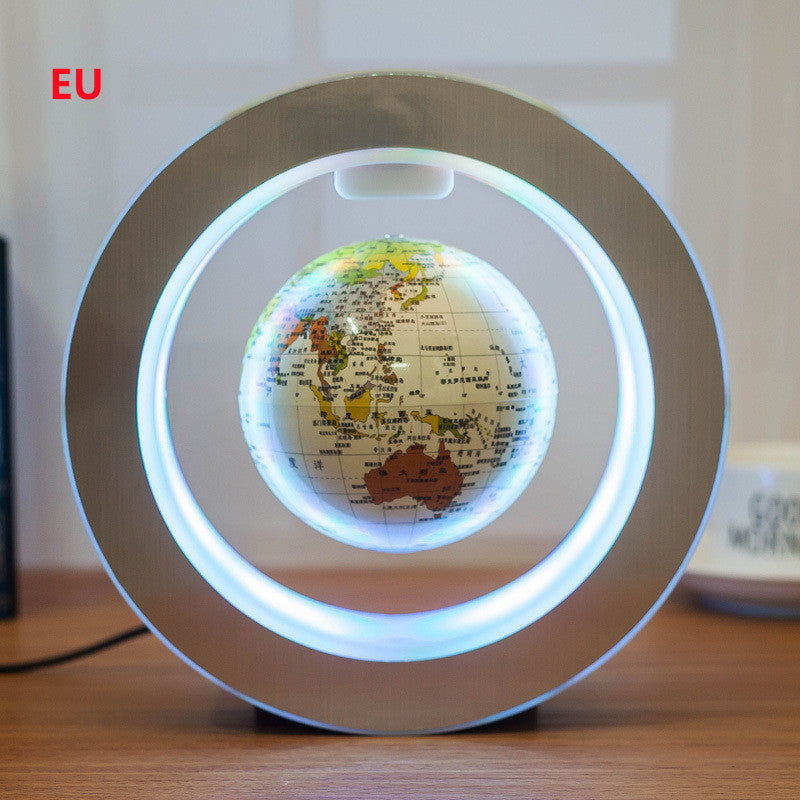 LED World Map Floating Globe Magnetic Levitation Light