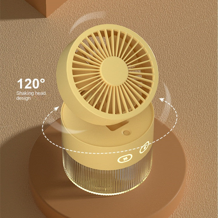 Strong Wind Desktop Atmosphere Lamp Fan Humidifier